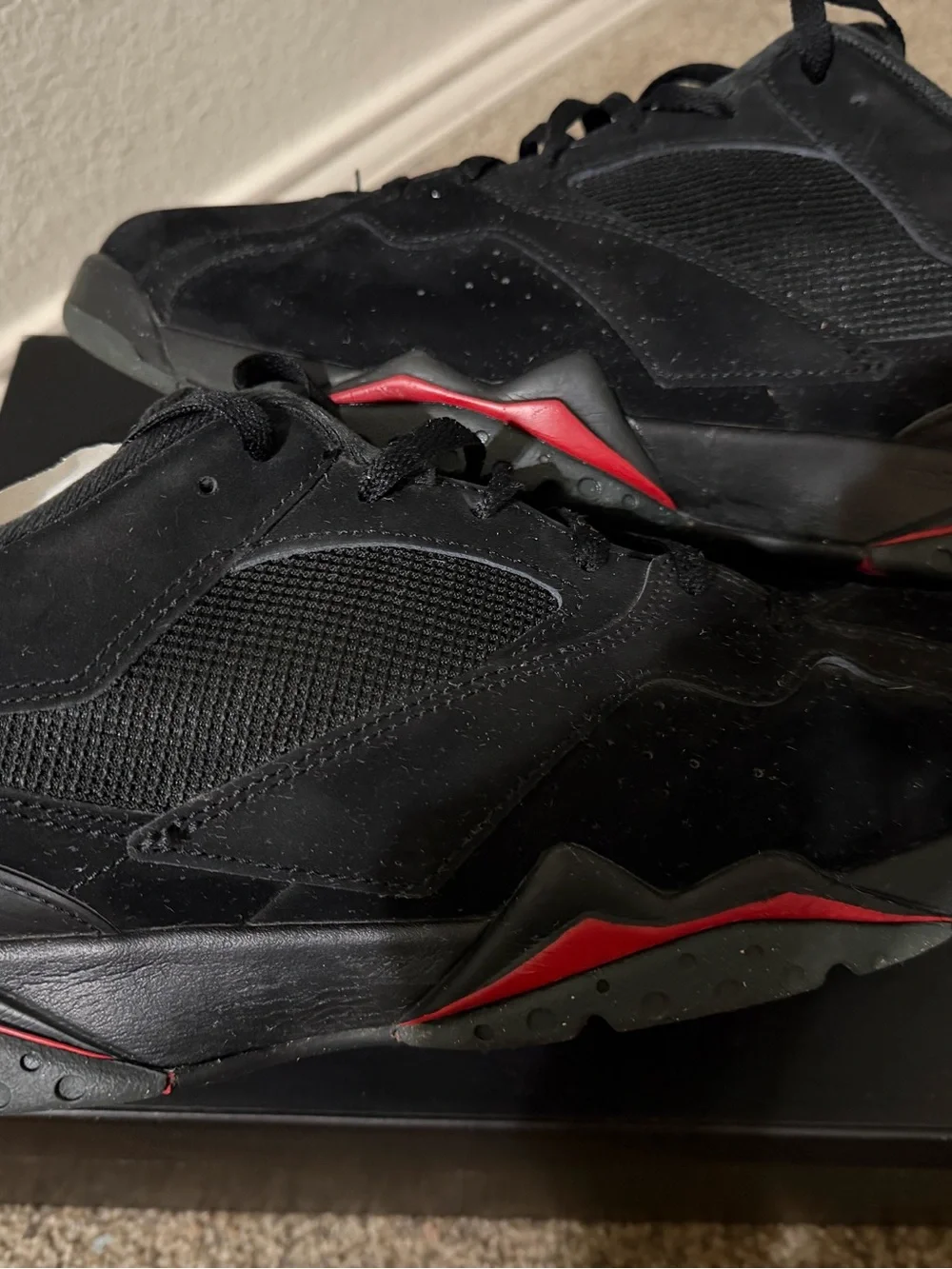 Used - Air Jordan MVP 92 Black/Gym Red HQ3950-006 Men's Size 15 w/ Box